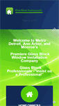 Mobile Screenshot of glassblockprofessionals.com